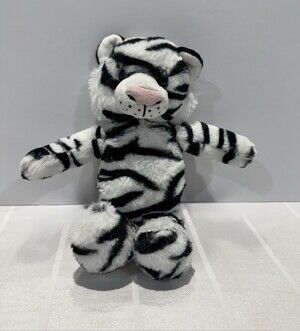 Ferrero Kinder Surprise Tiger White & Black Striped 10" Tall Plush